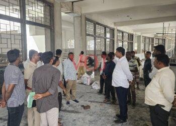 ಮಲೈಮಹದೇಶ್ವರ ಬೆಟ್ಟದಲ್ಲಿ ಪ್ರಾಧಿಕಾರ ಅಭಿವೃದ್ಧಿ ಕಾಮಗಾರಿ ಪರಿಶೀಲನೆ ನಡೆಸಿದ ಶಾಸಕ ಎಂ.ಆರ್ ಮಂಜುನಾಥ್