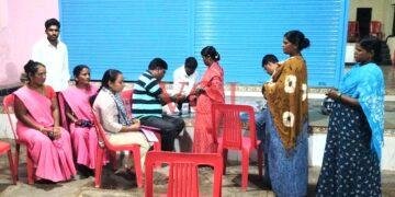 ಆಲೂರ ಗ್ರಾಮದಲ್ಲಿ ಆನೆಕಾಲು ರೋಗ ಸಮೀಕ್ಷೆ 120 ಜನರ ರಕ್ತ ಲೇಪನ ಸಂಗ್ರಹ
