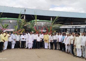 ವಿಜಯಪುರ- ಬಬಲೇಶ್ವರ ಮಧ್ಯೆ ಸಾಮಾನ್ಯ ಸಾರಿಗೆ ಎರಡು ಬಸ್ಸುಗಳ ಸೇವೆ ಪ್ರಾರಂಭ