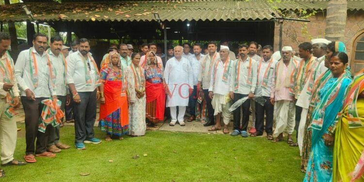 ಜೆಡಿಎಸ್ ತೊರೆದು ಕಾಂಗ್ರೆಸ್ ಸೇರ್ಪಡೆ