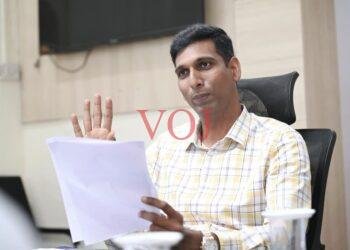 ಬೆಳೆ ಹಾನಿ ಸಮೀಕ್ಷೆಯಲ್ಲಿ ಯಾವುದೇ ಅರ್ಹ ರೈತರು ಕೈ ಬಿಟ್ಟುಹೋಗದಂತೆ ನಿಗಾವಹಿಸಲು -ಜಿಲ್ಲಾಧಿಕಾರಿ ಡಾ.ಆನಂದ ಕೆ.ಸೂಚನೆ