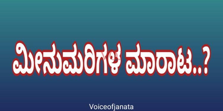 ಮೀನುಮರಿಗಳ ಮಾರಾಟ..?