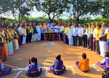 ಸಂತ ಕನಕದಾಸ ಶಾಲೆಯಲ್ಲಿ ದಾಸ ಶ್ರೇಷ್ಠ ಸಂತ ಕನಕದಾಸರ ಜಯಂತ್ಯೋತ್ಸ..!