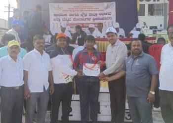 ವಿದ್ಯಾರ್ಥಿ ರೋಹಿತ್ ರಾಥೋಡ್ ಗುಂಡು ಎಸೆತದಲ್ಲಿ ರಾಜ್ಯಮಟ್ಟಕ್ಕೆ ಆಯ್ಕೆ