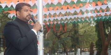 ಜಿಲ್ಲಾ ಪಂಚಾಯತಿ ಕಾರ್ಯಾಲಯದಲ್ಲಿ ಹಮ್ಮಿಕೊಂಡ 77ನೇ ಗಣರಾಜ್ಯೋತ್ಸವ ಆಚರಣೆ ಮುಖ್ಯ ಕಾರ್ಯನಿರ್ವಾಹಕ ಅಧಿಕಾರಿಗಳಾದ ರಿಷಿ ಆನಂದ ಅವರಿಂದ ಧ್ವಜಾರೋಹಣ