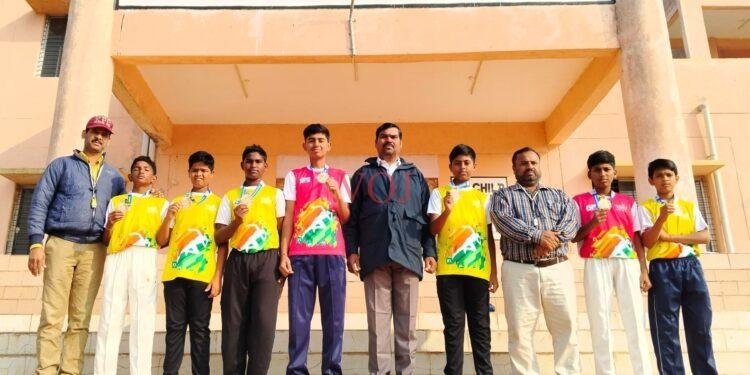 ಸರ್ಕಾರಿ ಆದರ್ಶ ವಿದ್ಯಾಲಯ ಬಿದರಕುಂದಿ ಶಾಲೆಯ ಮಕ್ಕಳು ಅಂತರಾಷ್ಟ್ರಮಷ್ಟಕ್ಕೆ ಆಯ್ಕೆ