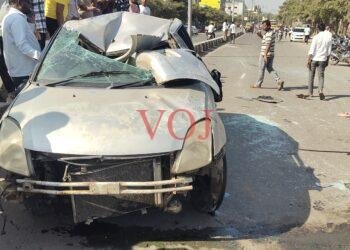 ಇಂಡಿಯಲ್ಲಿ ಡೆಡ್ಲಿ ಅಪಘಾತ, ತಪ್ಪಿದ ಬಾರಿ ಅನಾಹುತ..!