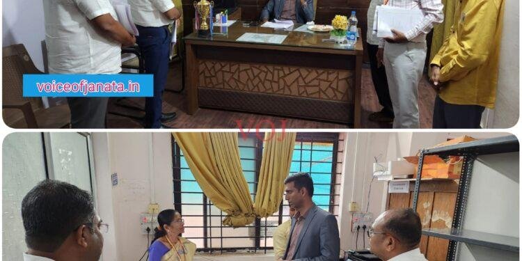 ಜಿಲ್ಲಾಧಿಕಾರಿ ಡಾ.ಆನಂದ ಕೆ. ಅವರಿಂದ ದೇವರಹಿಪ್ಪರಗಿ ಕಚೇರಿಗೆ ಭೇಟಿ : ಪರಿಶೀಲನೆ