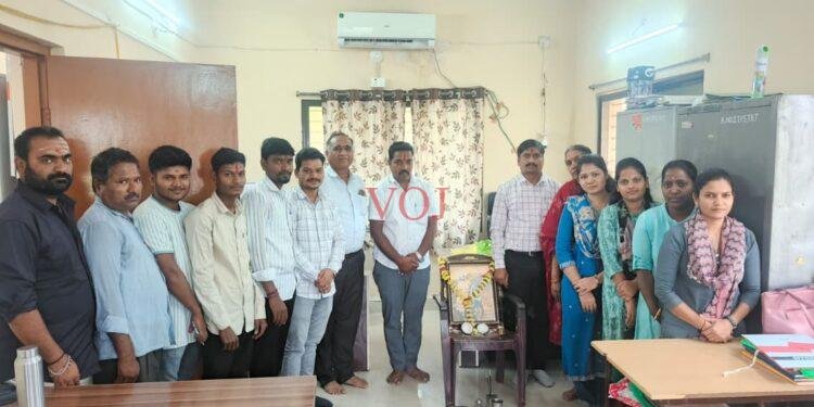 ತಾಲೂಕು ಪಂಚಾಯತ ಕಾರ್ಯಾಲಯದಲ್ಲಿ ಛತ್ರಪತಿ ಶ್ರೀ ಶಿವಾಜಿ ಮಹರಾಜರ ಜಯಂತಿ ಆಚರಣೆ