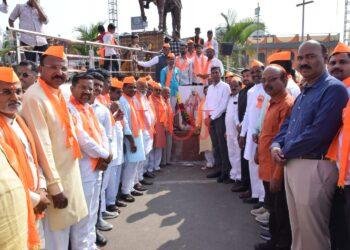 ಶಿವಾಜಿ ಮಹಾರಾಜರ ಧೈರ್ಯ-ಶೌರ್ಯ ಪರಾಕ್ರಮ ಸಾಹಸಗಳನ್ನ ಎಲ್ಲರೂ ಮೈಗೂಡಿಸಿಕೊಳ್ಳಿ -ಡಾ.ಔದ್ರಾಮ