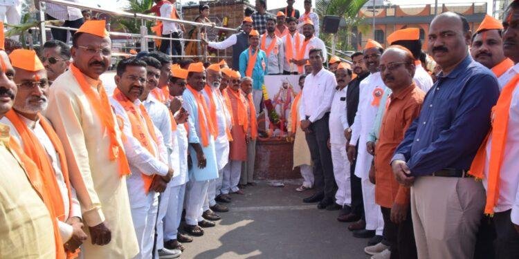 ಶಿವಾಜಿ ಮಹಾರಾಜರ ಧೈರ್ಯ-ಶೌರ್ಯ ಪರಾಕ್ರಮ ಸಾಹಸಗಳನ್ನ ಎಲ್ಲರೂ ಮೈಗೂಡಿಸಿಕೊಳ್ಳಿ -ಡಾ.ಔದ್ರಾಮ