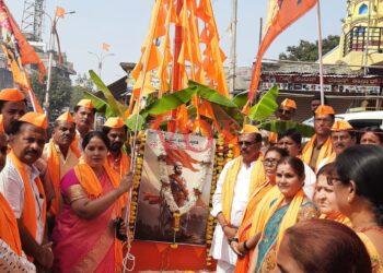 ಶಿವಾಜಿ ಮಹಾರಾಜರ ಆದರ್ಶ ಎಲ್ಲರಿಗೂ ಅನುಕರಣಿಯ-ತಹಶಿಲ್ದಾರ ಚಾಲಕ