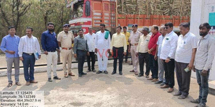 ನಾದ ಕೆಡಿ ಗ್ರಾಮದ ಜಮಖಂಢಿ ಶುಗರ್ಸ ಯುನಿಟ್ ೨ ಕಾರ್ಖಾನೆಗೆ ಕಬ್ಬು ಪರಿಶೀಲನಾ ಸಮಿತಿ ಭೇಟಿ ನೀಡಿ ಪರಿಶೀಲನೆ