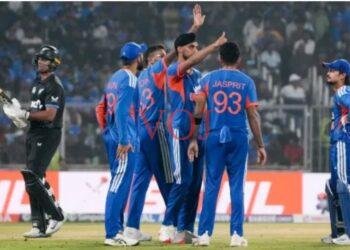 ನ್ಯೂಜಿಲೆಂಡ್ ಎದುರಿನ ಐದನೇ ‌ಟಿ20 ಕ್ರಿಕೆಟ್ ಪಂದ್ಯದಲ್ಲಿ ಇಶಾನ್ ಅಬ್ಬರದ ಆಟ, ಮಂಕಾದ ನ್ಯೂಜಿಲೆಂಡ್