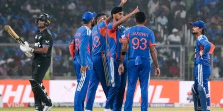 ನ್ಯೂಜಿಲೆಂಡ್ ಎದುರಿನ ಐದನೇ ಟಿ20 ಕ್ರಿಕೆಟ್ ಪಂದ್ಯದಲ್ಲಿ ಇಶಾನ್ ಅಬ್ಬರದ ಆಟ, ಮಂಕಾದ ನ್ಯೂಜಿಲೆಂಡ್