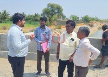 ತಾಳಿಕೋಟಿ ತಾಲೂಕಿನ ಪಡೇಕನೂರ ಗ್ರಾಮದಲ್ಲಿ‌ ವಿವಿಧ ಕಾಮಗಾರಿ ಪರಿಶೀಲಿಸಿದ ಜಿಪಂ, ಸಿಇಒ ರಿಷಿ ಆನಂದ