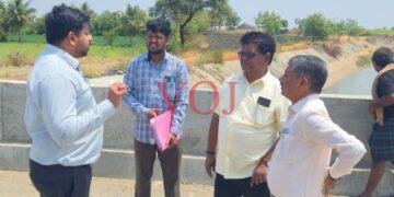 ತಾಳಿಕೋಟಿ ತಾಲೂಕಿನ ಪಡೇಕನೂರ ಗ್ರಾಮದಲ್ಲಿ ವಿವಿಧ ಕಾಮಗಾರಿ ಪರಿಶೀಲಿಸಿದ ಜಿಪಂ, ಸಿಇಒ ರಿಷಿ ಆನಂದ