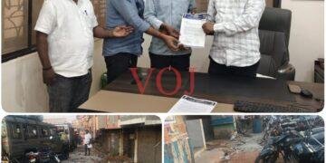 ಸಾರ್ವಜನಿಕ ರಸ್ತೆಯನ್ನು ಅನಧಿಕೃತವಾಗಿ ಅಗೆದು ಹಾನಿ..!ರೆಸ್ಟೋರೆಂಟ್ ಮಾಲೀಕರ ವಿರುದ್ಧ ದೂರು..