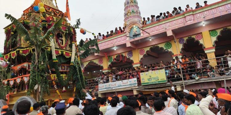 ದೇ .ಕಲ್ಲೂರಿನಲ್ಲಿ ಶ್ರೀ ಸಿದ್ದೇಶ್ವರ ಭವ್ಯ ರಥೋತ್ಸವ