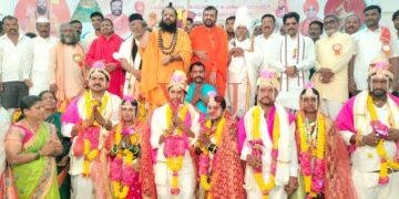 ಧಾರ್ಮಿಕ ಸೌಹಾರ್ದತೆಗೆ ಸಾಕ್ಷಿಯಾದ ಉಚಿತ ಸಾಮೂಹಿಕ ವಿವಾಹ