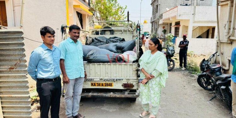 1280 ಕೆಜಿ ಅಕ್ರಮ ಪಡಿತರ ಅಕ್ಕಿ ವಶ