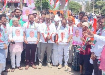 ಯಶವಂತರಾಯಗೌಡರಿಗೆ ಮಂತ್ರಿ ಸ್ಥಾನ ನೀಡಲು ಆಗ್ರಹಿಸಿ ಪ್ರತಿಭಟನೆ