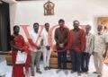 ಕಾಂಗ್ರೆಸ ಪಕ್ಷದ ಮುಖಂಡ “ಚಿದಾನಂದ ಸವದಿ” ಗೆ ಸನ್ಮಾನ