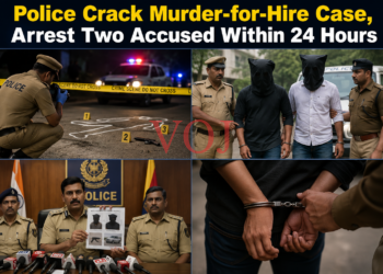 “ಸುಪಾರಿ ಕೊಲೆ ಪ್ರಕರಣ ಭೇದಿಸಿದ ಪೊಲೀಸರು; 24 ಗಂಟೆಯಲ್ಲೇ ಇಬ್ಬರ ಬಂಧನ”