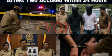 “ಸುಪಾರಿ ಕೊಲೆ ಪ್ರಕರಣ ಭೇದಿಸಿದ ಪೊಲೀಸರು; 24 ಗಂಟೆಯಲ್ಲೇ ಇಬ್ಬರ ಬಂಧನ”