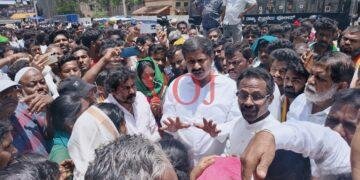 ಪ್ರತಿಭಟನಾಕಾರರ ಮನವೊಲಿಸುವಲ್ಲಿ ಯಶಸ್ವಿಯಾದ ಶಾಸಕ ಎಂಆರ್ ಮಂಜುನಾಥ್: ತಲಾ ₹15ಲಕ್ಷ ಪರಿಹಾರ