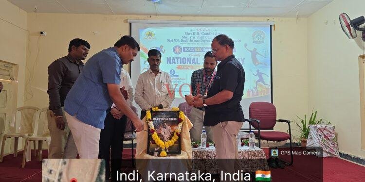 ಮೇಜರ್ ಧ್ಯಾನಚಂದ್ ವಿಶ್ವ ಕಂಡ ಪ್ರತಿಭಾನ್ವಿತ ಹಾಕಿ ಆಟಗಾರ: ಸಂಗನಗೌಡ ಹಚಡದ