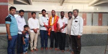 ಗಜಾನಂದ ಗಿಣ್ಣಿ ಅವರಿಗೆ ರೈತ ಮೋರ್ಚಾ ಉಪಾಧ್ಯಕ್ಷ ಸ್ಥಾನ: ಗೆಳೆಯರ ಬಳಗದಿಂದ ಸನ್ಮಾನ